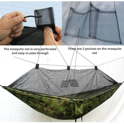 Camping Hammock with Mosquito Net