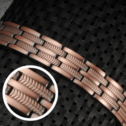 Pure Copper Bracelet With Magnets For Men