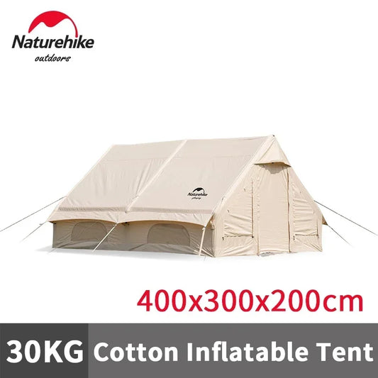 Glamping Inflatable Tent, 4 Seasons Luxury, 12㎡