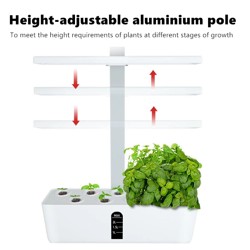 Hydroponics Growing System with growlight - Herb Garden Kit