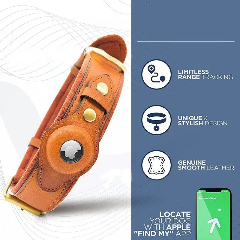 JoyfulHealthCo - Airtag Dog Collar