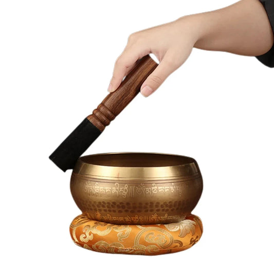 Tibetan Nepal Handmade Singing Bowl