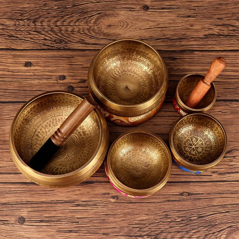 Tibetan Nepal Handmade Singing Bowl