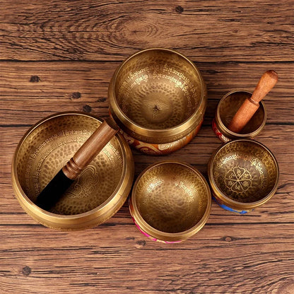 Tibetan Nepal Handmade Singing Bowl