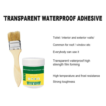 Invisible Waterproof Glue With Brush Water Proof Wall Tile Window Stable Film Leakage Protection bathroom coating 30/100/300g