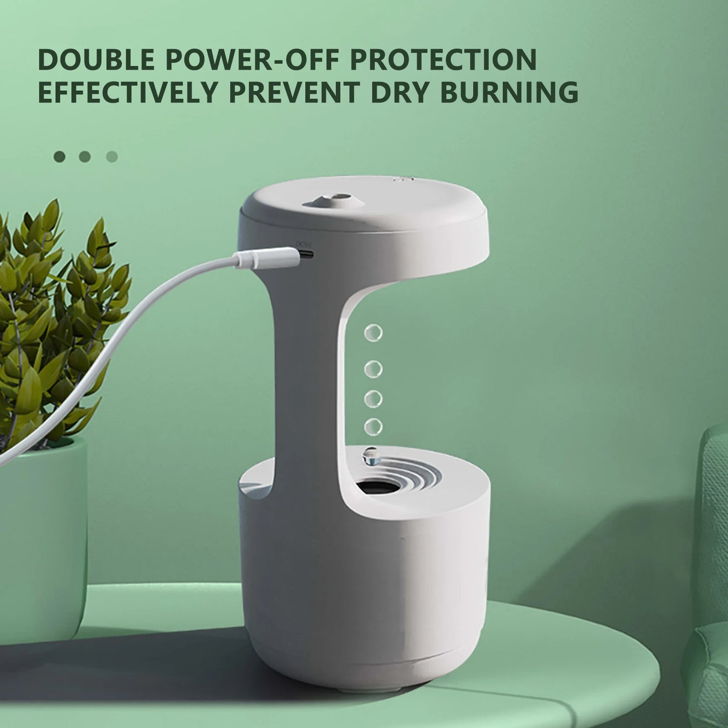 JoyfulHealthCo - Gravity Drops Humidifier